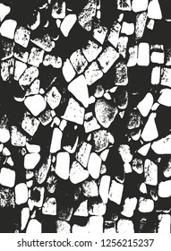 Distressed overlay texture of old brickwork, grunge background. abstract halftone vector illustration.