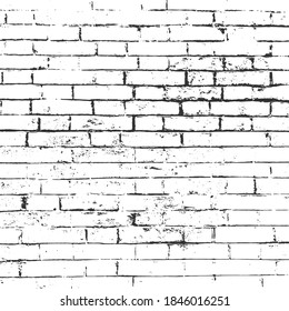 Distressed overlay texture of old brickwork grunge background. Aged grungy coarse stonework city. Damage front decor cellar house. Bumpy vintage smoked fortress yard 3D design. Rural facade fortified.