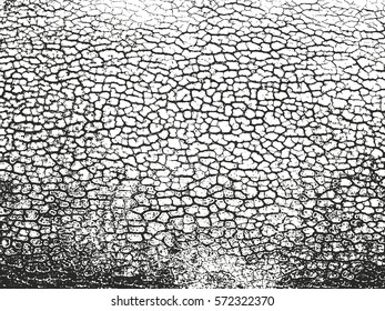 Distressed overlay texture of old brickwork, grunge background. abstract halftone vector illustration.