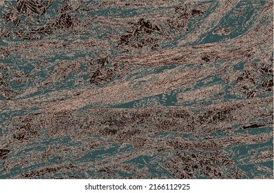 Distressed overlay texture of red, brown cracked concrete, stone or asphalt. grunge background. abstract halftone vector illustration