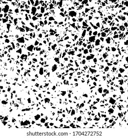 Textura superpuesta en mal estado de superficie, hormigón craqueado, piedra y asfalto. Borde fondo. Un recurso gráfico de color.