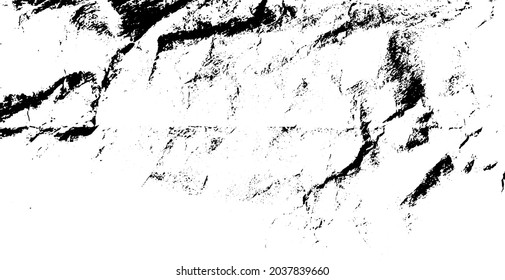 Distressed overlay texture of rough surface, crumpled fabric, cracks and creases. Grunge background. One color graphic resource.