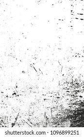 Distressed overlay texture of rusted peeled metal. grunge background. abstract halftone vector illustration