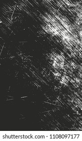 Distressed overlay texture of rusted peeled metal. grunge background. abstract halftone vector illustration