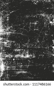 Distressed overlay texture of rusted peeled metal. grunge background. abstract halftone vector illustration