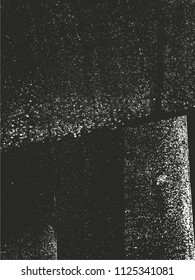 Distressed overlay texture of rusted peeled metal. grunge background. abstract halftone vector illustration