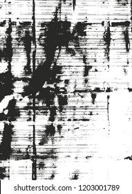 Distressed overlay texture of rusted peeled metal. grunge background. abstract halftone vector illustration