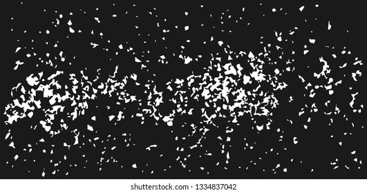 Distressed overlay texture of rusted peeled metal. grunge background. abstract halftone vector illustration