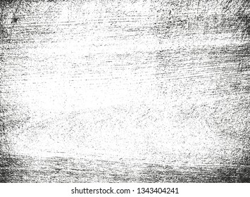 Distressed overlay texture of rusted peeled metal. grunge background. abstract halftone vector illustration