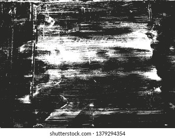 Distressed overlay texture of rusted peeled metal. grunge background. abstract halftone vector illustration