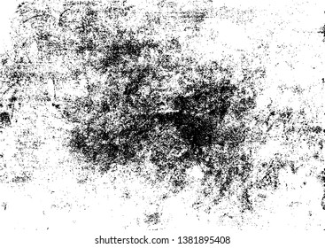 Distressed overlay texture of rusted peeled metal. grunge background. abstract halftone vector illustration