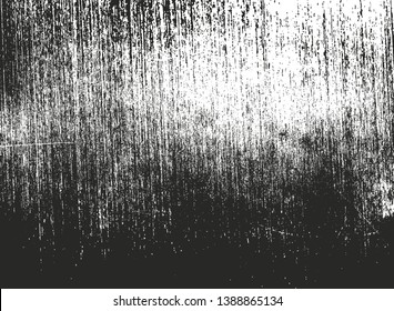 Distressed Overlay Texture Of Rusted Peeled Metal. Grunge Background. Abstract Halftone Vector Illustration