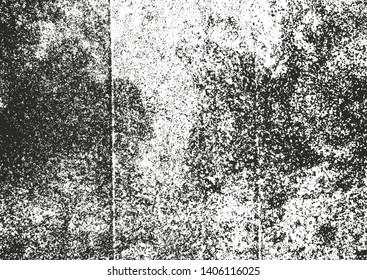 Distressed overlay texture of rusted peeled metal. grunge background. abstract halftone vector illustration