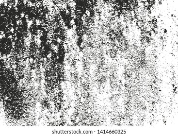 Distressed overlay texture of rusted peeled metal. grunge background. abstract halftone vector illustration