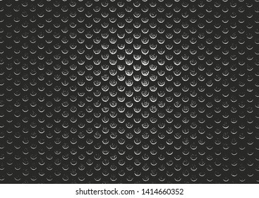 Distressed overlay texture of rusted peeled metal. grunge background. abstract halftone vector illustration