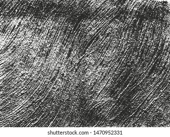 Distressed overlay texture of rusted peeled metal. grunge background. abstract halftone vector illustration