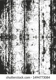 Distressed overlay texture of rusted peeled metal. grunge background. abstract halftone vector illustration