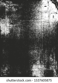 Distressed overlay texture of rusted peeled metal. grunge background. abstract halftone vector illustration