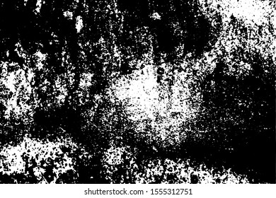 Distressed overlay texture of rusted peeled metal. grunge background. abstract halftone vector illustration