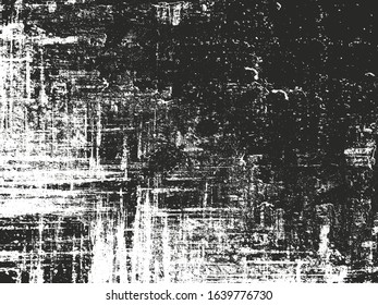 Distressed overlay texture of rusted peeled metal. grunge background. abstract halftone vector illustration