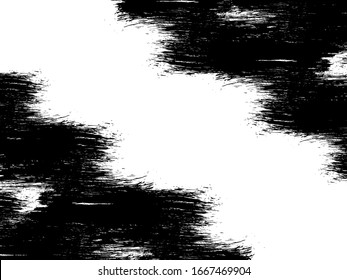 Distressed overlay texture of rusted peeled metal. grunge background. abstract halftone vector illustration
