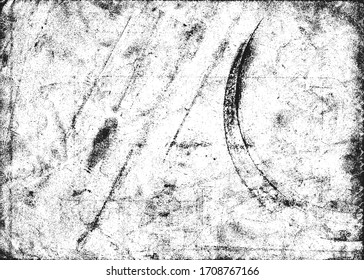 Distressed overlay texture of rusted peeled metal. grunge background. abstract halftone vector illustration