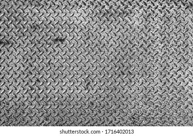 Distressed overlay texture of rusted peeled metal. grunge background. abstract halftone vector illustration
