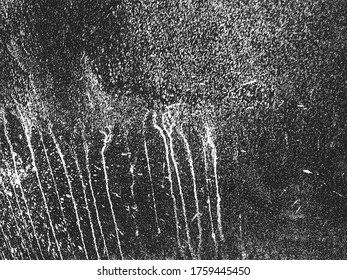 Geschälte Overlay-Textur aus rostfreiem geschältem Metall. brüchiger Hintergrund. abstrakte Halbtonvektorgrafik