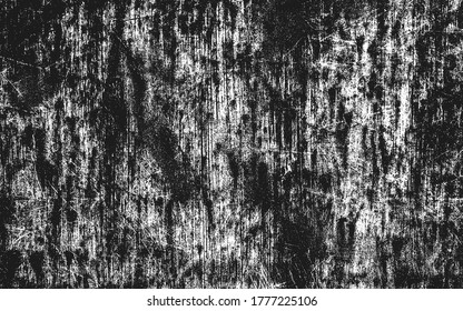 Textura superpuesta en peligro del metal pelado. fondo grueso. ilustración abstracta de vector de medio tono