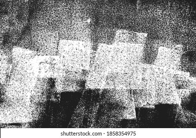Distressed overlay texture of rusted peeled metal. grunge background. abstract halftone vector illustration
