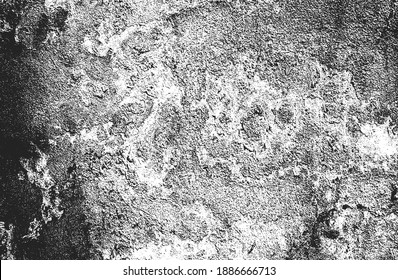 Distressed overlay texture of rusted peeled metal. grunge background. abstract halftone vector illustration