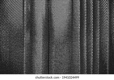 Distressed overlay texture of rusted peeled metal. grunge background. abstract halftone vector illustration