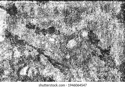 Distressed overlay texture of rusted peeled metal. grunge background. abstract halftone vector illustration