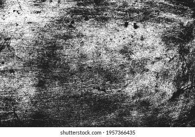 Distressed overlay texture of rusted peeled metal. grunge background. abstract halftone vector illustration