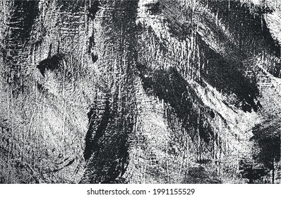 Distressed overlay texture of rusted peeled metal. grunge background. abstract halftone vector illustration