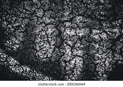 Textura superpuesta en peligro del metal pelado. fondo grueso. ilustración abstracta de vector de medio tono