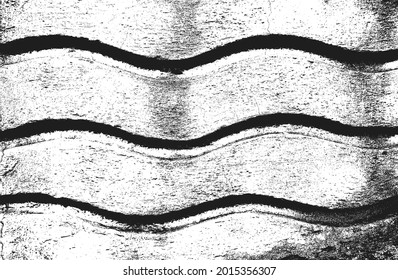 Geschälte Overlay-Textur aus rostfreiem geschältem Metall. brüchiger Hintergrund. abstrakte Halbtonvektorgrafik