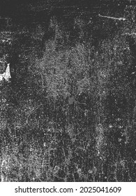 Distressed overlay texture of rusted peeled metal. grunge background. abstract halftone vector illustration