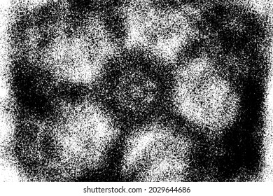 Distressed overlay texture of rusted peeled metal.Grunge Black And White Urban Texture. Dark Messy Dust Overlay Distress Background.Grunge Texture Vector