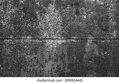 Geschälte Overlay-Textur aus rostfreiem geschältem Metall. brüchiger Hintergrund. abstrakte Halbtonvektorgrafik