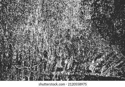 Distressed overlay texture of rusted peeled metal. grunge background. abstract halftone vector illustration