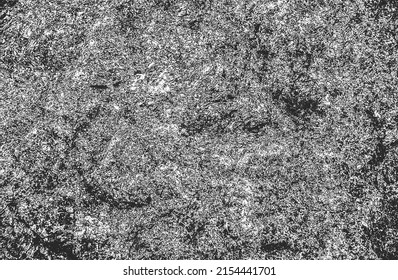 Textura superpuesta en peligro del metal pelado. fondo grueso. ilustración abstracta de vector de medio tono