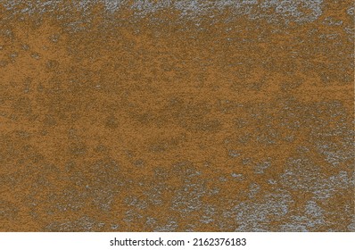 Geschälte Overlay-Textur aus rostfreiem geschältem Metall. brüchiger Hintergrund. abstrakte Halbtonvektorgrafik