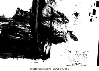 Textura superpuesta en peligro del metal pelado. fondo grueso. ilustración abstracta de vector de medio tono