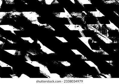 Distressed overlay texture of rusted peeled metal. grunge background. abstract halftone vector illustration