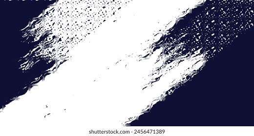 Textura superpuesta estresada del metal pelado oxidado. fondo grunge. Ilustración vectorial abstracta del semitono