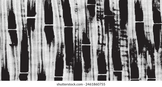 Distressed overlay texture of rusted peeled metal. grunge background. abstract halftone vector illustration