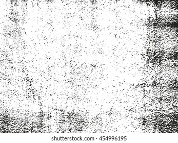 Distressed overlay texture of rusted peeled metal. grunge background. abstract halftone vector illustration