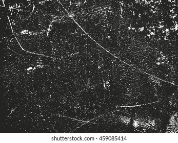 Distressed overlay texture of rusted peeled metal. grunge background. abstract halftone vector illustration