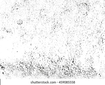 Distressed overlay texture of rusted peeled metal. grunge background. abstract halftone vector illustration